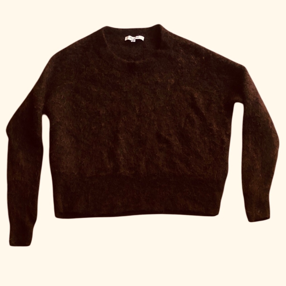 Madewell Elliston Cropped Alpaca Sweater XS